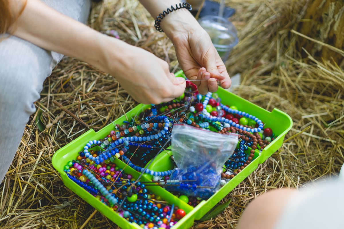 tisser un bracelet brésilien avec des perles